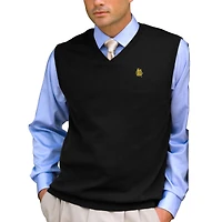 Men's Black Minnesota Duluth Bulldogs Milano Knit Sweater Vest