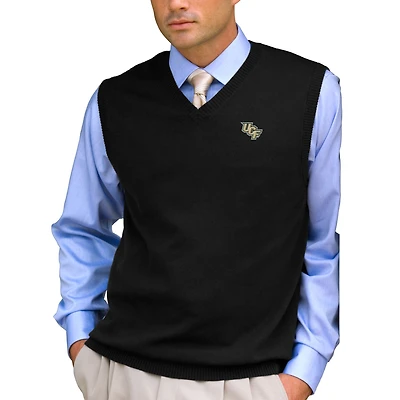 Men's Black UCF Knights Milano Knit Sweater Vest