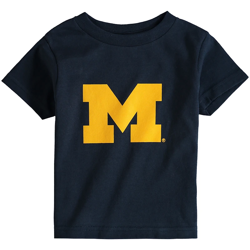 Toddler Navy Michigan Wolverines Big Logo T-Shirt