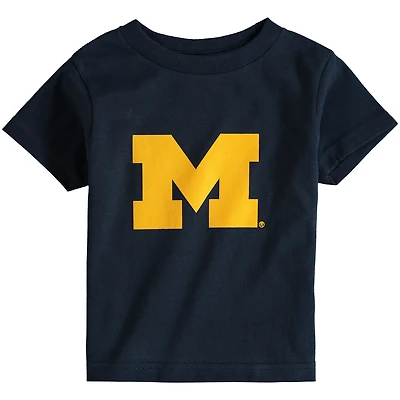 Toddler Navy Michigan Wolverines Big Logo T-Shirt