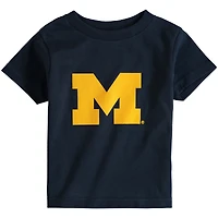 Toddler Navy Michigan Wolverines Big Logo T-Shirt