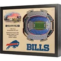 Buffalo Bills 25.5" x 19.5" New Era Field Stadium Views Wall Art