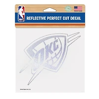 WinCraft Oklahoma City Thunder 6" x 6" Reflective Perfect Cut Decal