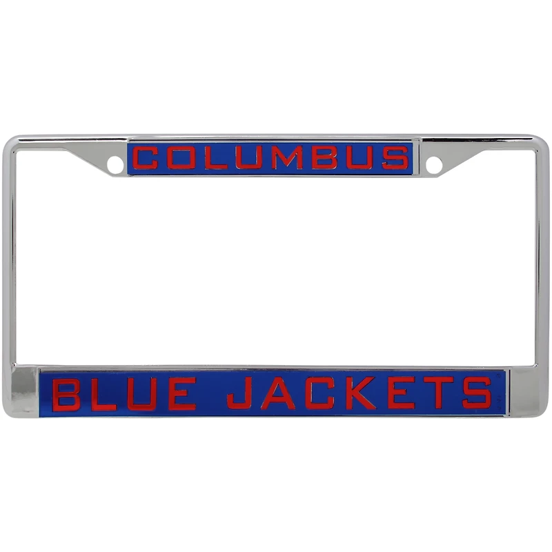 WinCraft Columbus Blue Jackets Laser Inlaid Metal License Plate Frame