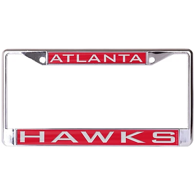 WinCraft Atlanta Hawks Laser Inlaid Metal License Plate Frame