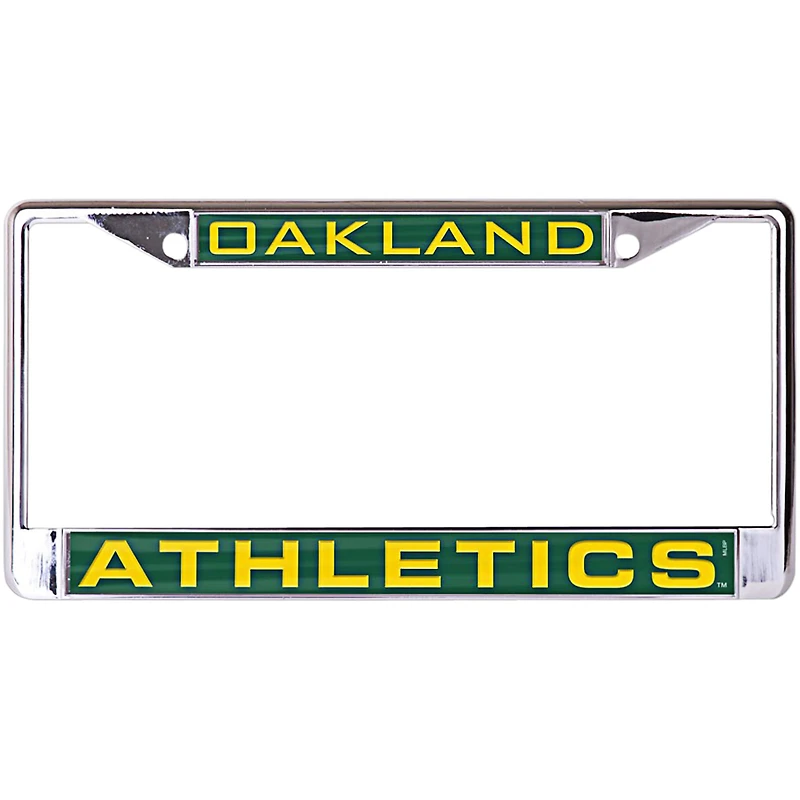 WinCraft Athletics Laser Inlaid Metal License Plate Frame