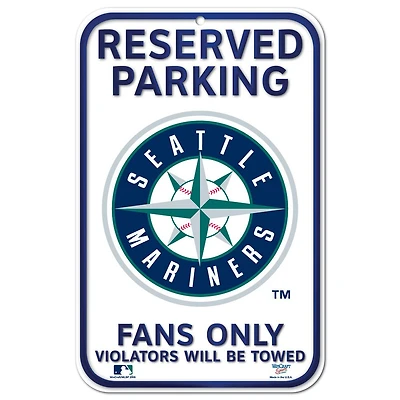 WinCraft Seattle Mariners 11" x 17" Plastic Sign