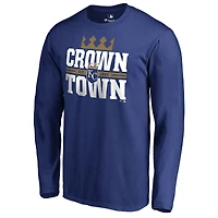 Men's Royal Kansas City Royals Hometown Collection Crown Town Long Sleeve T-Shirt