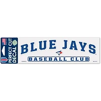 WinCraft Toronto Blue Jays 3" x 10" Arch Perfect Cut Decal