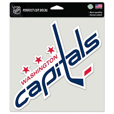 WinCraft Washington Capitals 8" x 8" Color Car Decal