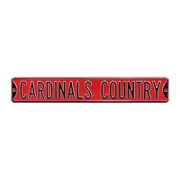 Cardinal Arizona Cardinals Country 6" x 36" Steel Street Sign