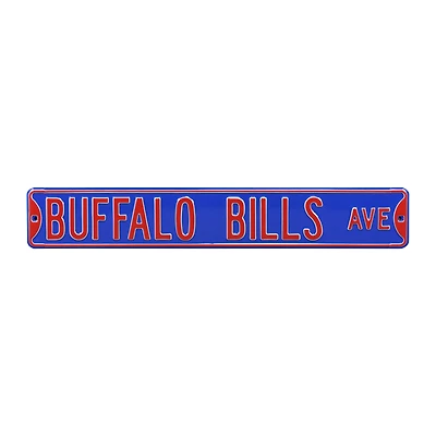Royal Buffalo Bills Country 6" x 36" Steel Street Sign