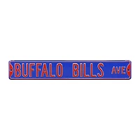 Royal Buffalo Bills Country 6" x 36" Steel Street Sign