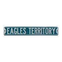 Midnight Green Philadelphia Eagles Territory 6" x 36" Steel Street Sign