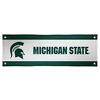 Green Michigan State Spartans 2' x 6' Horizontal Vinyl Banner