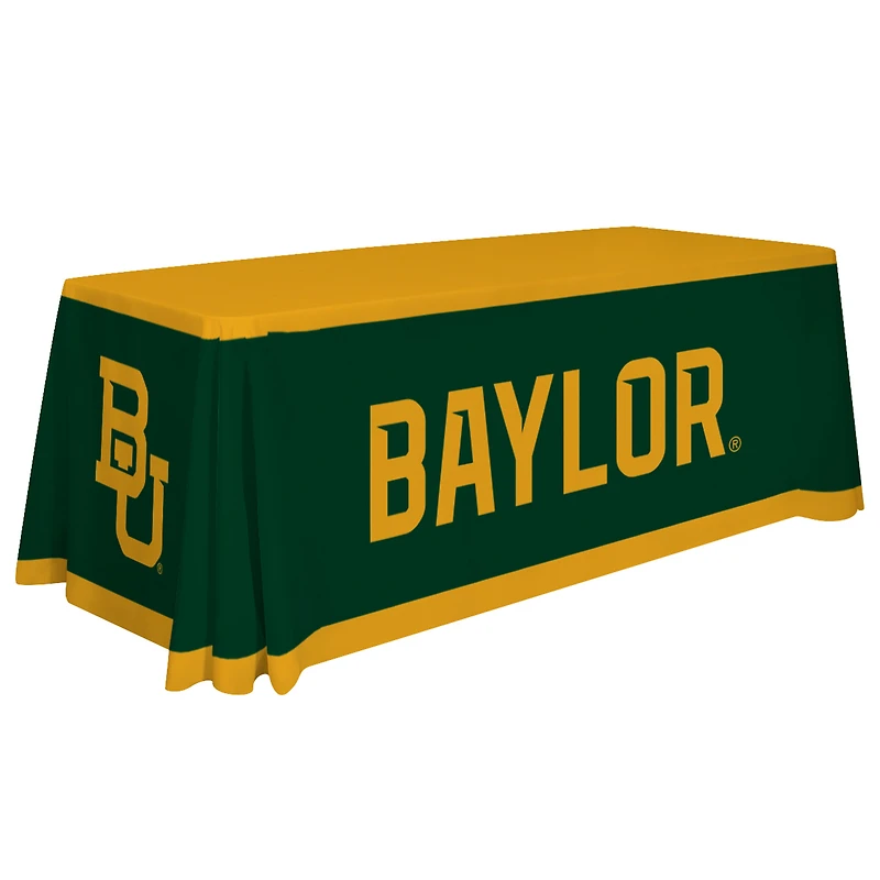 Green/Yellow Baylor Bears 6' Table Cloth