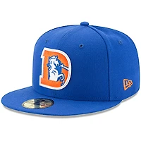 Men's New Era Royal Denver Broncos Omaha 59FIFTY Fitted Hat