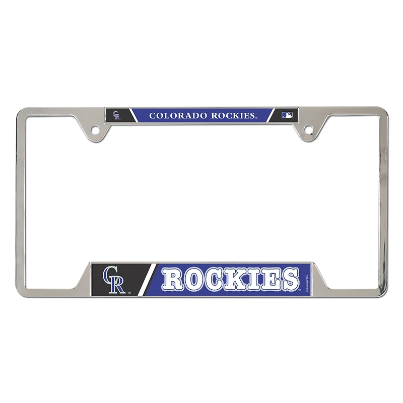 WinCraft Colorado Rockies License Plate Frame