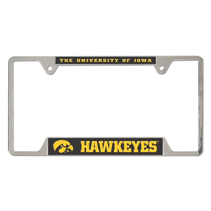 WinCraft Iowa Hawkeyes License Plate Frame