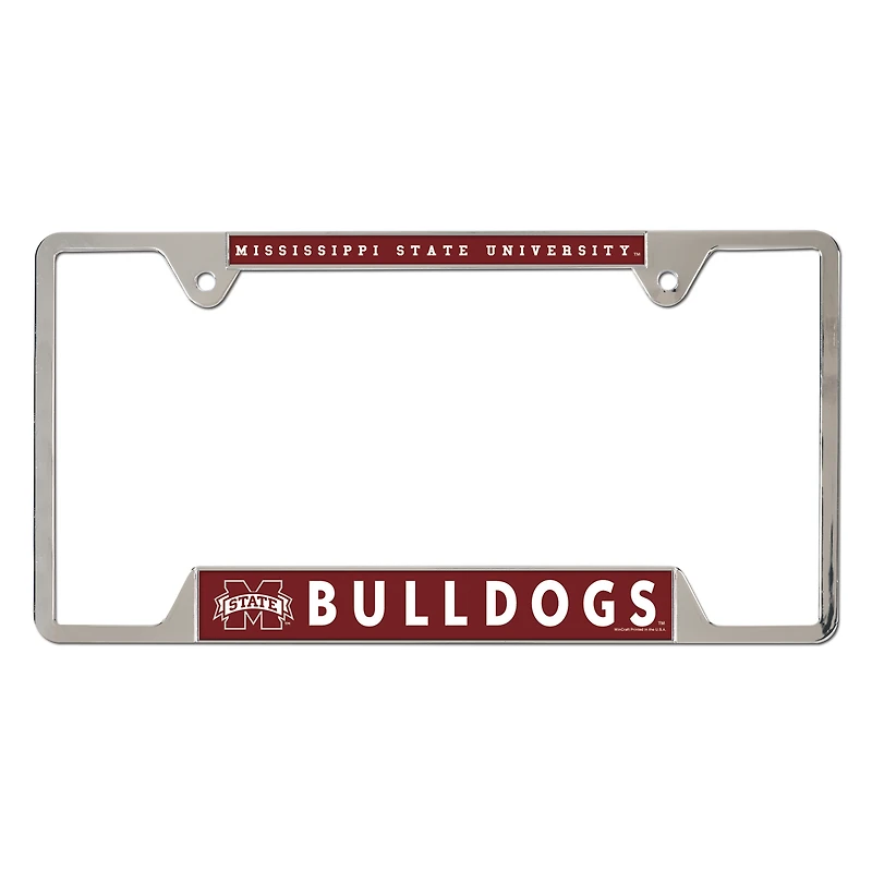 WinCraft Mississippi State Bulldogs License Plate Frame