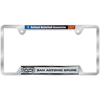 WinCraft  San Antonio Spurs Chrome Plated Metal License Plate Frame