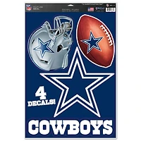 WinCraft Dallas Cowboys 11" x 17" #1 Fan Multi-Use Decal Sheet