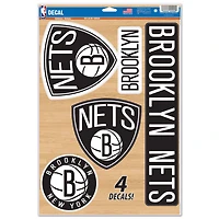 WinCraft Brooklyn Nets 11" x 17" Multi-Use Decal Sheet