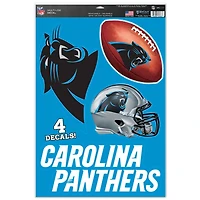 WinCraft Carolina Panthers 11" x 17" #1 Fan Multi-Use Decal Sheet