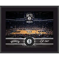 Brooklyn Nets 10.5" x 13" Sublimated Team Plaque