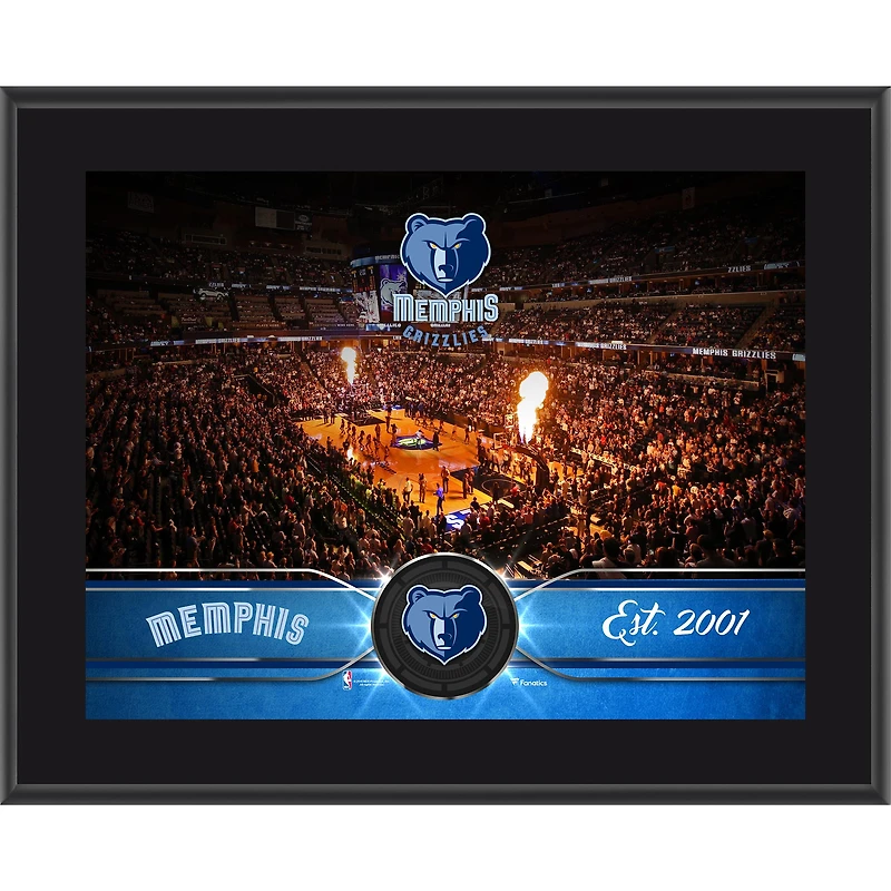 Memphis Grizzlies 10.5" x 13" Sublimated Team Plaque