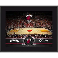 Miami Heat 10.5" x 13" Sublimated Team Plaque