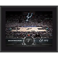 San Antonio Spurs 10.5" x 13" Sublimated Team Plaque