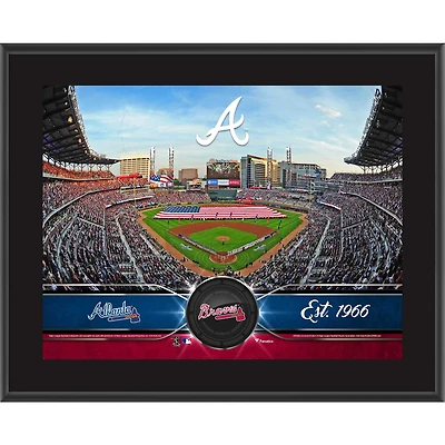 Atlanta Braves 10.5" x 13" Sublimated Team Plaque