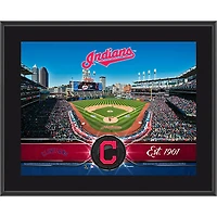 Cleveland Indians 10.5" x 13" Sublimated Team Plaque
