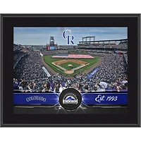Colorado Rockies 10.5" x 13" Sublimated Team Plaque