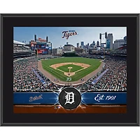 Detroit Tigers 10.5" x 13" Sublimated Team Plaque