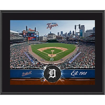 Detroit Tigers 10.5" x 13" Sublimated Team Plaque