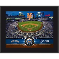 New York Mets 10.5" x 13" Sublimated Team Plaque