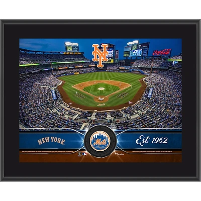 New York Mets 10.5" x 13" Sublimated Team Plaque
