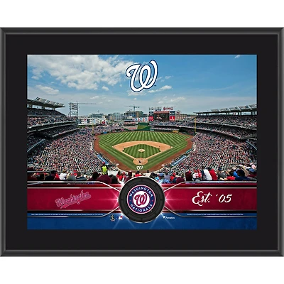 Washington Nationals 10.5" x 13" Sublimated Team Plaque