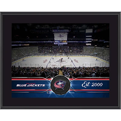 Columbus Blue Jackets 10.5" x 13" Sublimated Team Plaque