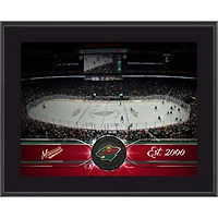 Minnesota Wild 10.5" x 13" Sublimated Team Plaque