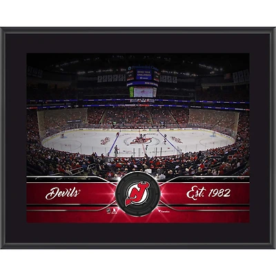 New Jersey Devils 10.5" x 13" Sublimated Team Plaque