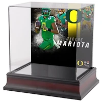 Marcus Mariota Oregon Ducks Deluxe Mahogany Mini Helmet Case