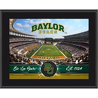 Baylor Bears 10.5" x 13" Sublimated Team Plaque