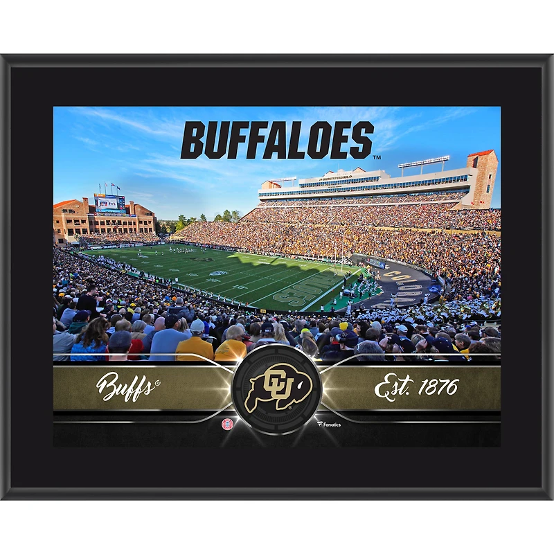 Colorado Buffaloes 10.5" x 13" Sublimated Team Plaque