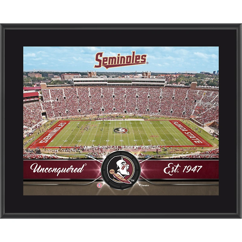Florida State Seminoles 10.5" x 13" Sublimated Team Plaque
