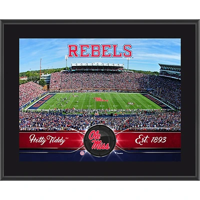Ole Miss Rebels 10.5" x 13" Sublimated Team Plaque