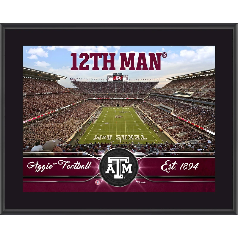 Texas A&M Aggies 10.5" x 13" Sublimated Team Plaque