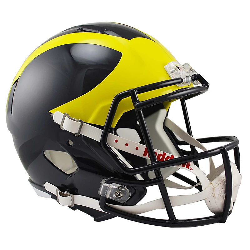 Riddell Michigan Wolverines Revolution Speed Full-Size Replica Football Helmet